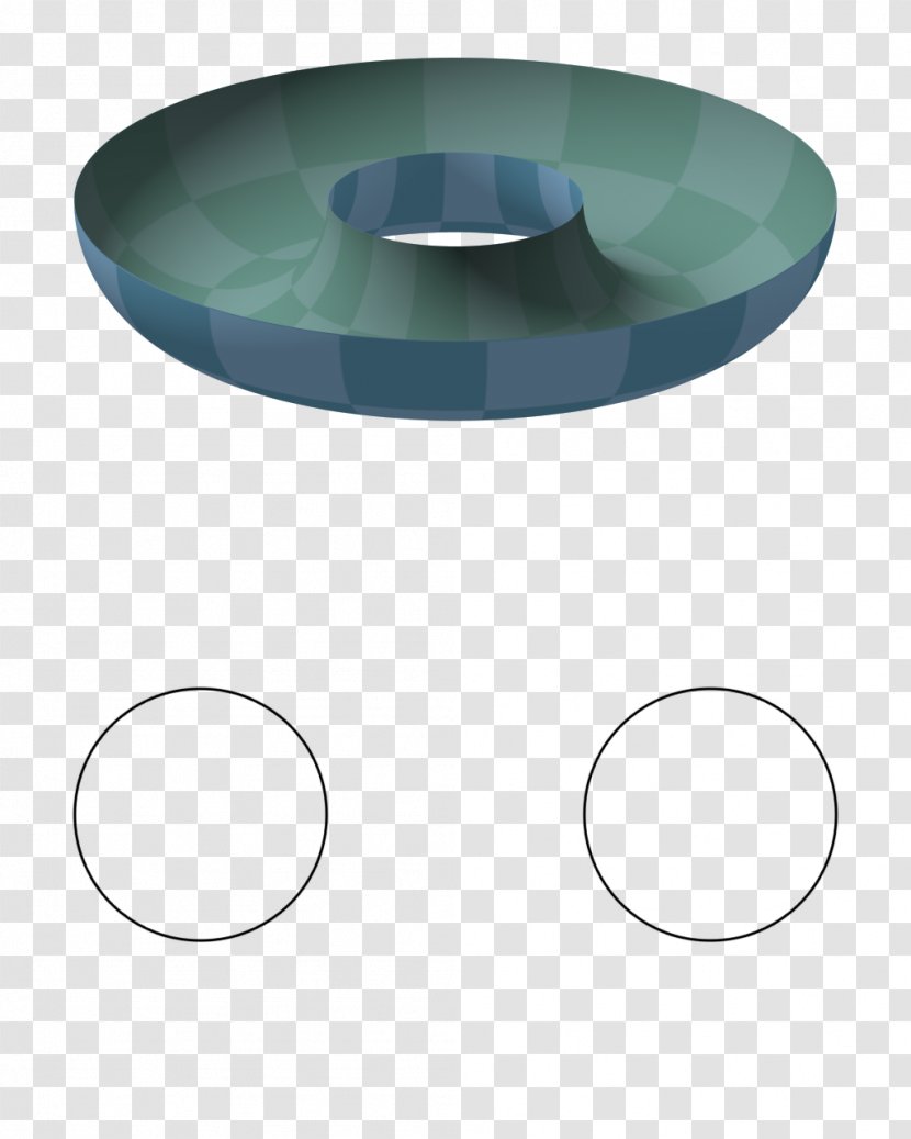 Circle Torus Surface Of Revolution Geometry Curve - Table - Three-dimensional Ring Transparent PNG