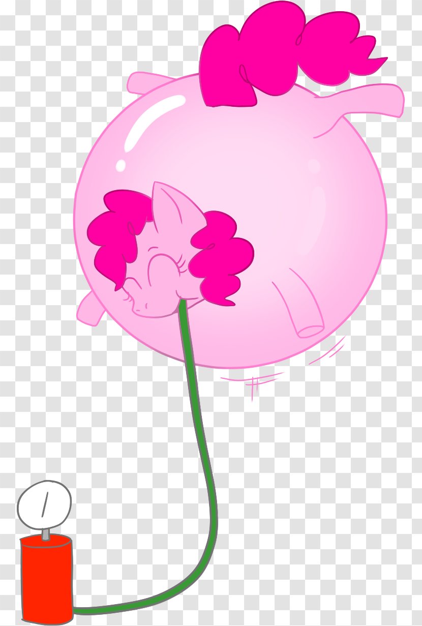 Pinkie Pie Pony Blimp Character Fan Art - Fictional - Balloons Transparent PNG
