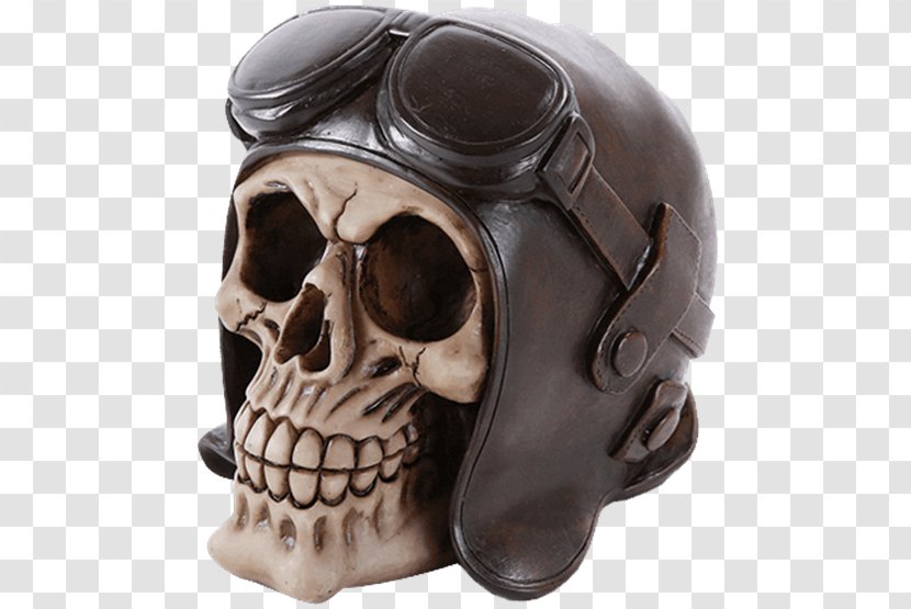 Leather Helmet 0506147919 Skull Hat Cap - Head Transparent PNG