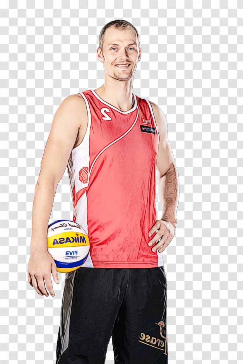 Basketball Cartoon - Sleeveless Shirt - Player Muscle Transparent PNG