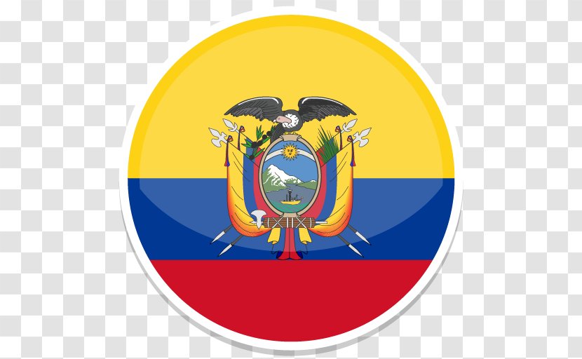 Symbol Yellow Illustration - Flags Of The World - Ecuador Transparent PNG