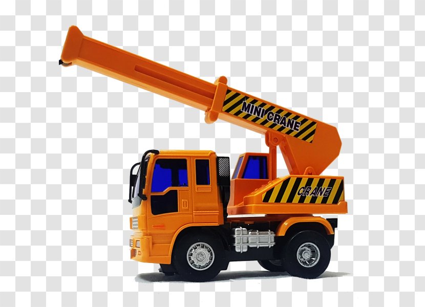 Model Car Crane Truck Toy - Doll Transparent PNG