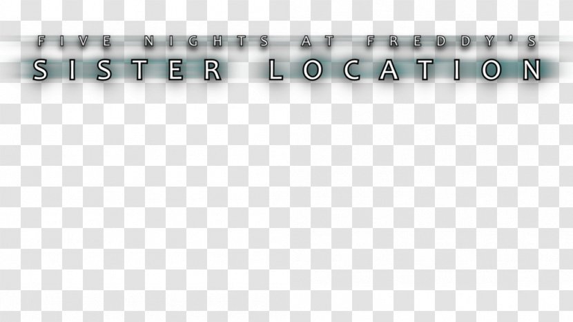 Five Nights At Freddy's: Sister Location Logo Desktop Wallpaper - Rectangle Transparent PNG