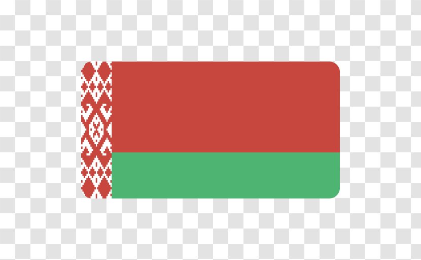 Line Green Rectangle Red Font - National Flag - Belarus Transparent PNG