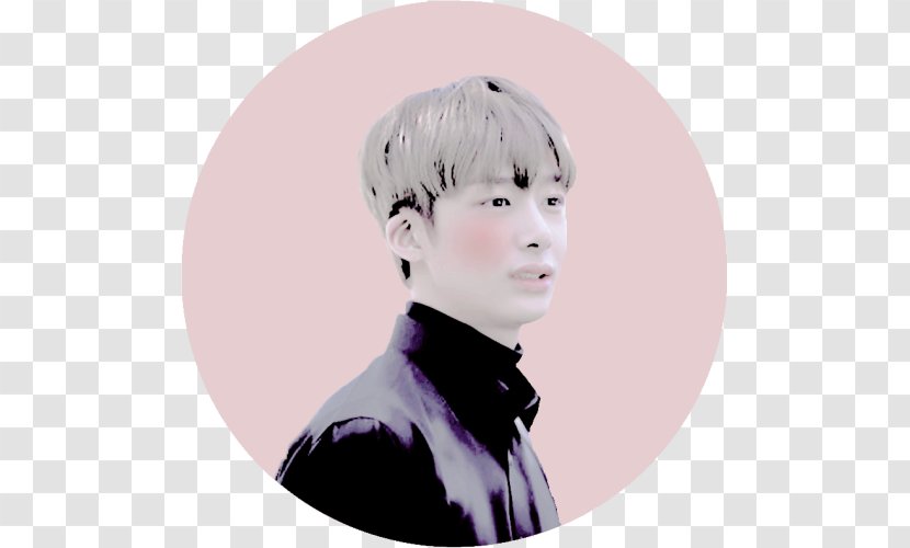 Forehead Hair Coloring Portrait Jaw - Violet - Jooheon Transparent PNG