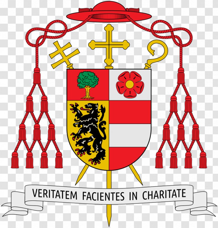 Cardinal Catholicism Catholic Church Bishop Ecclesiastical Heraldry - Symbol - Logo Transparent PNG