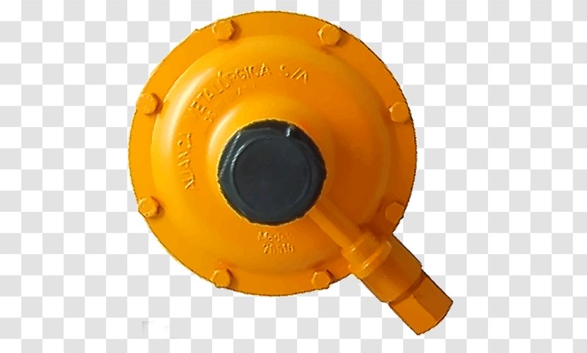 Liquefied Petroleum Gas Pressure Regulator Diving Regulators - Orange - B52 Transparent PNG