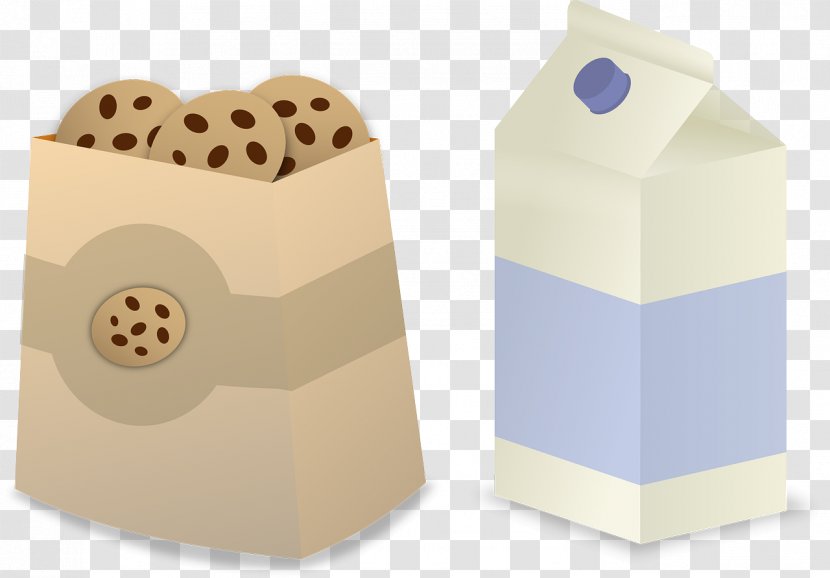 Milk Chocolate Chip Cookie Clip Art - Box - Nutritious Breakfast Transparent PNG