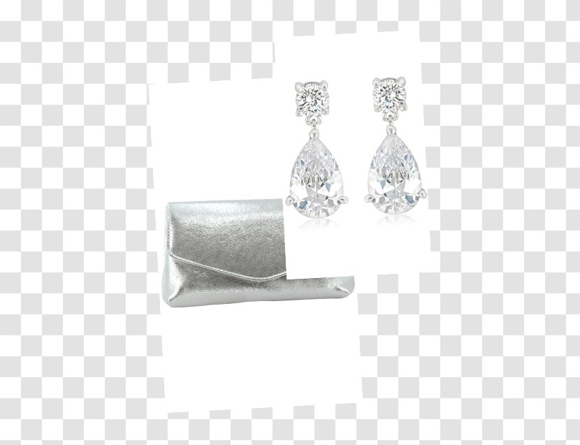 Earring Cubic Zirconia Gold Jewellery Gemstone - Shoes And Bags Transparent PNG