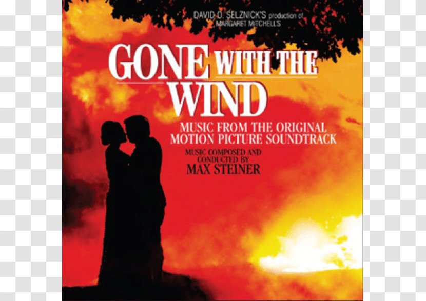 Gone With The Wind LP Record Soundtrack Phonograph Poster - Vivien Leigh Lady Macbeth Transparent PNG
