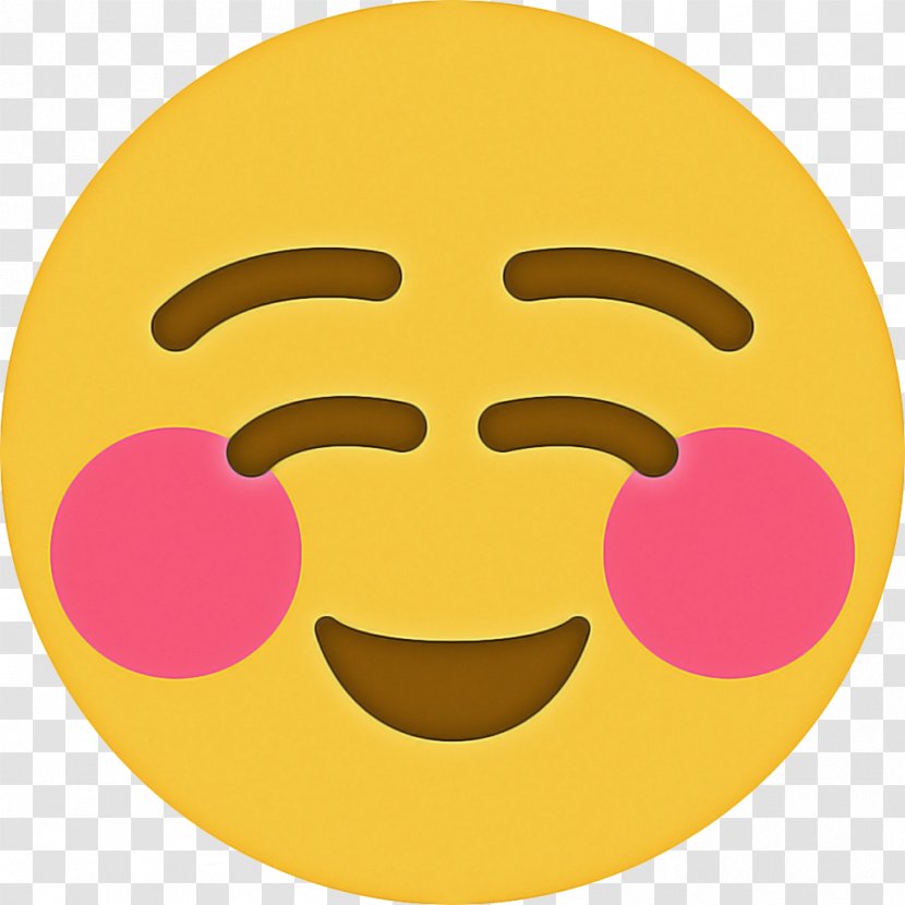 Happy Face Emoji - Smile - Oval Transparent PNG
