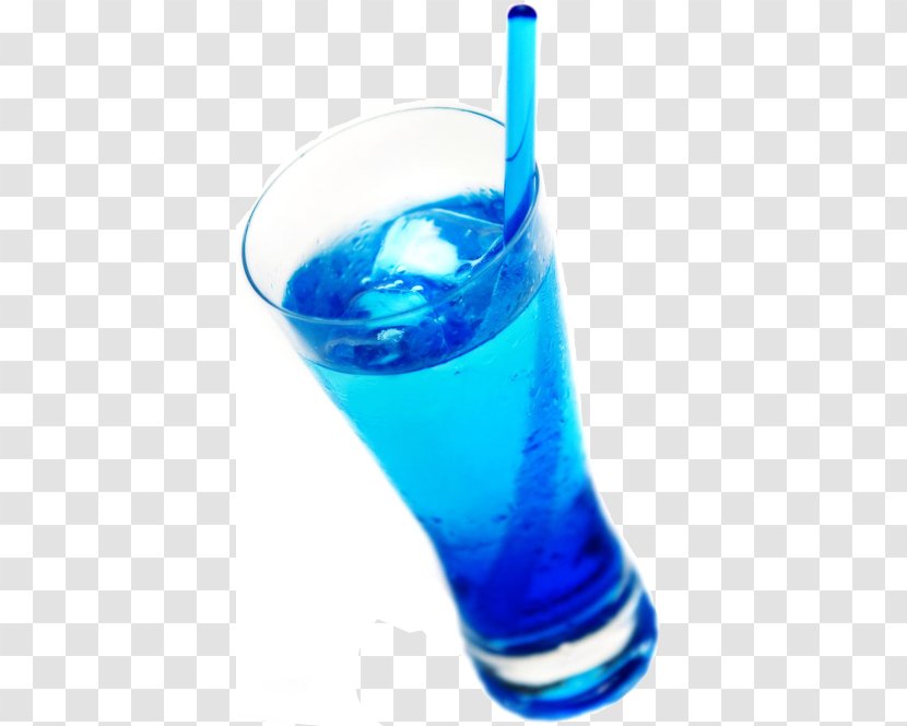 Blue Lagoon Cocktail Fizzy Drinks Death In The Afternoon Ocean Breeze - Drink Transparent PNG