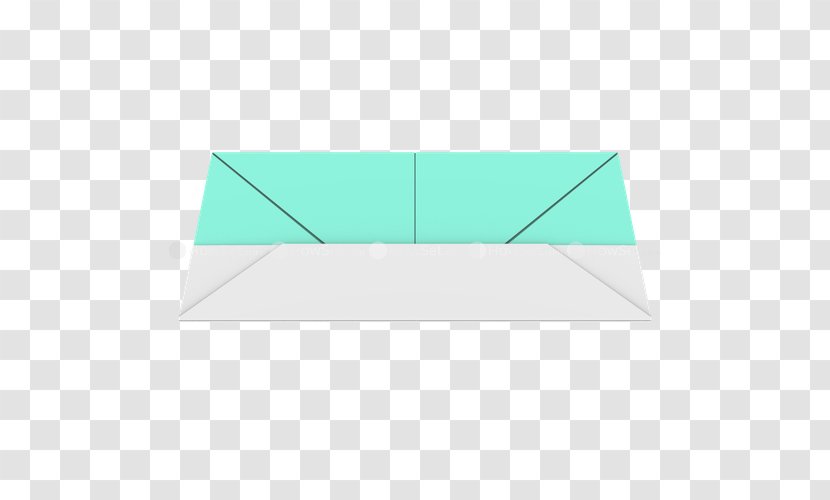Line Triangle Turquoise - Rectangle Transparent PNG