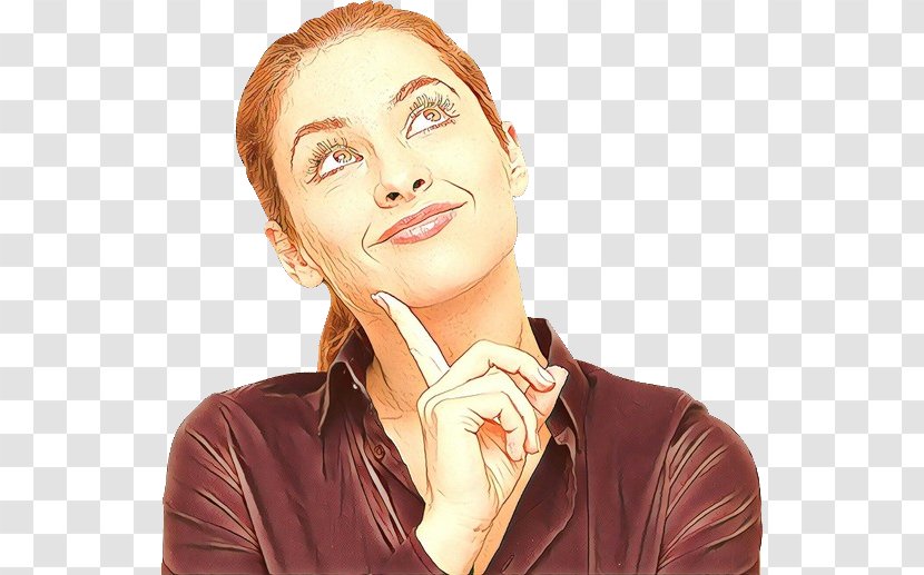 Lips Cartoon - Portrait - Jaw Gesture Transparent PNG