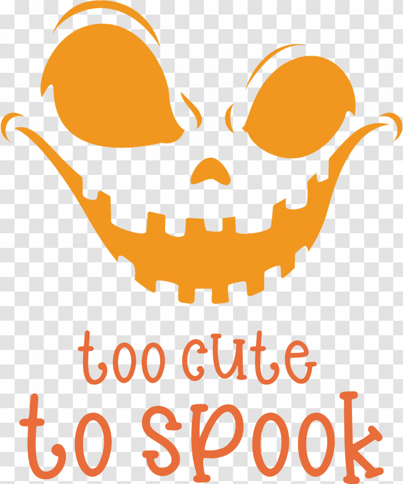 Halloween Too Cute To Spook Spook Transparent PNG