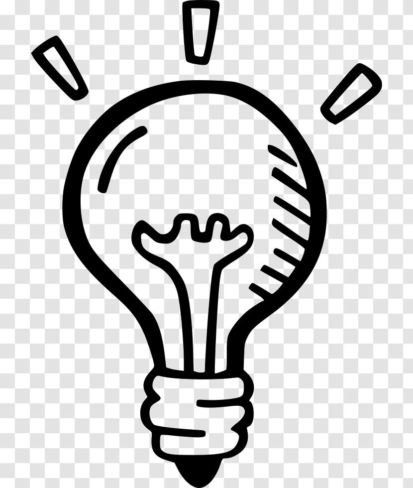 Idea Creativity Clip Art Innovation - Finger - Purple Light Bulb Icon Transparent PNG