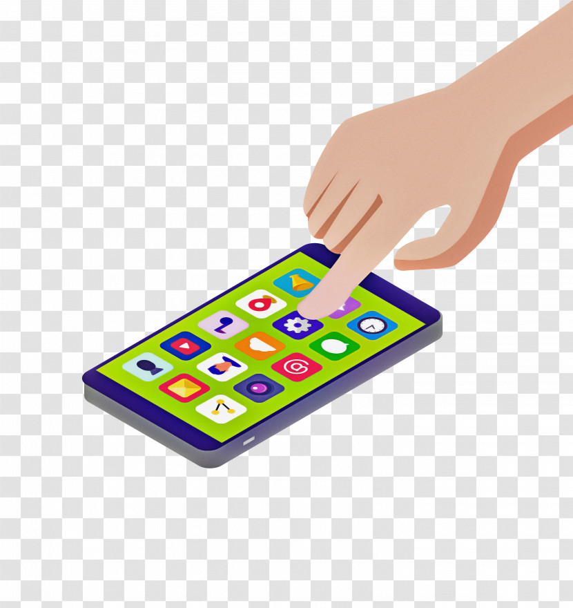 Smartphone Hand Transparent PNG