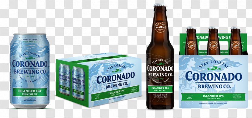 Beer Bottle Brewing Grains & Malts Brewery Coronado Company - Beverage Can Transparent PNG