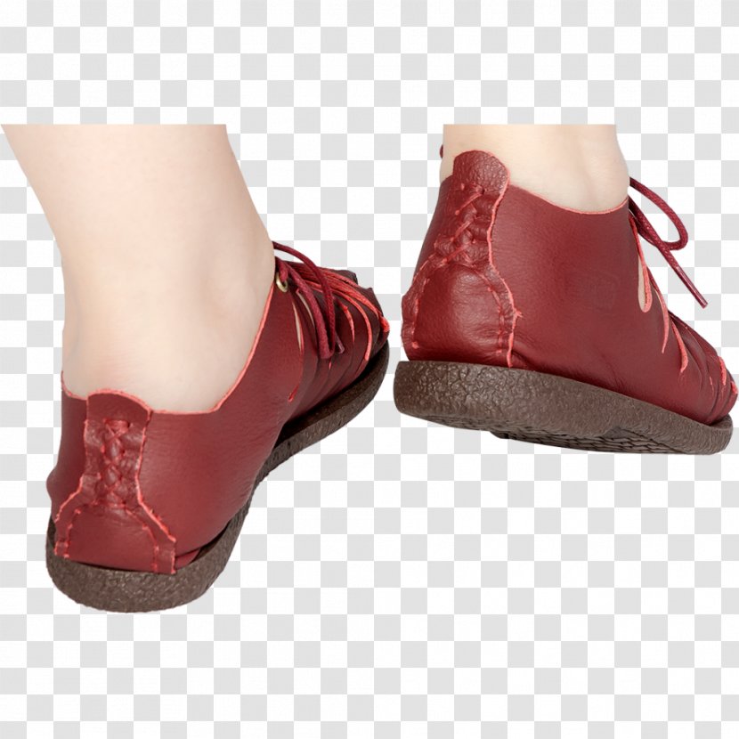 Sandal Ankle Wine High-heeled Shoe - Enjoei Transparent PNG