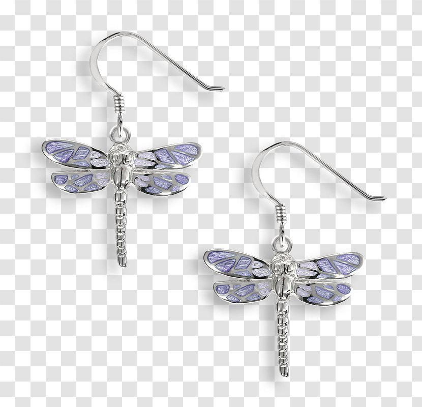 Earring Silver Jewellery Gold Necklace - Fashion Accessory - Dragonfly Earrings Transparent PNG