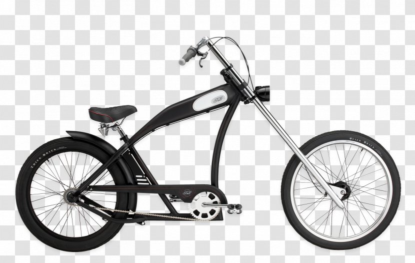 Cruiser Bicycle Chopper Felt Bicycles - Hub Gear Transparent PNG