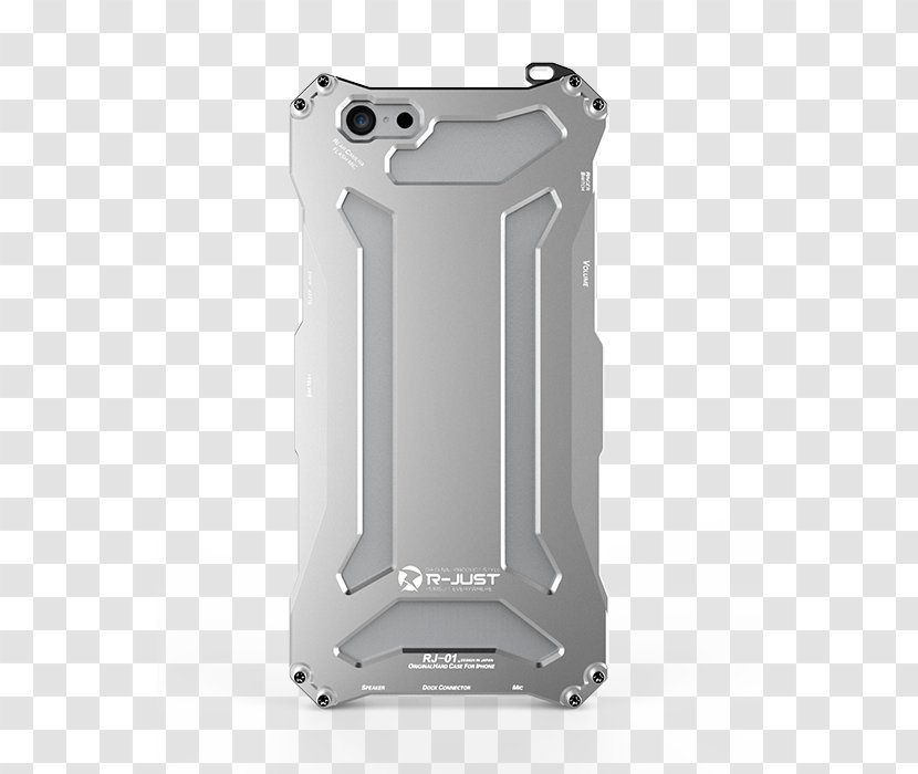 Metal IPhone 6s Plus Silver Aluminium Technology - Inch - Gundam Transparent PNG