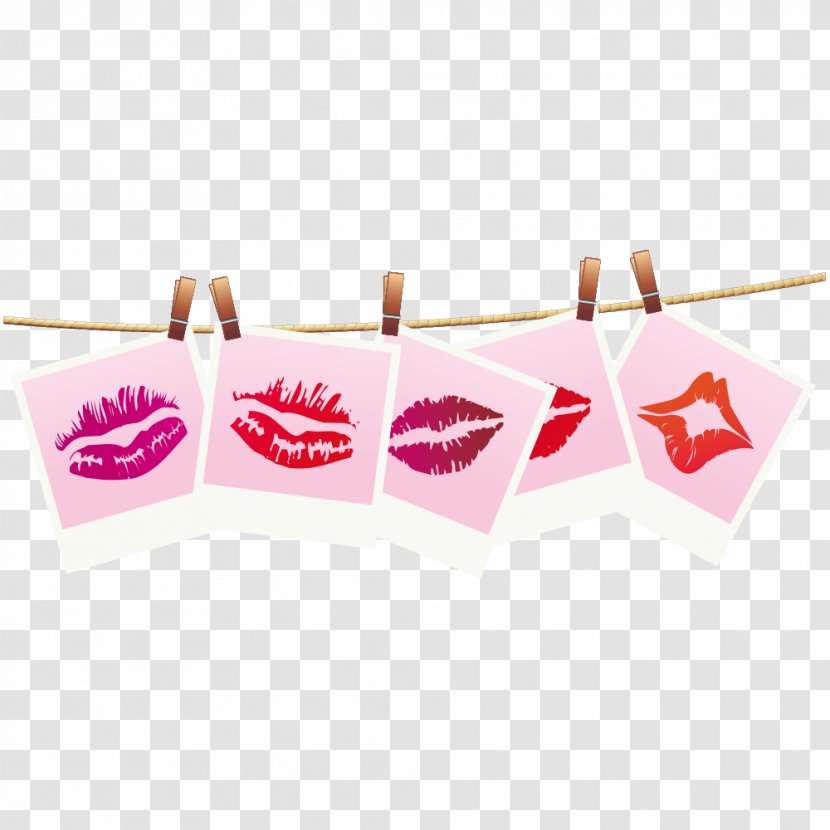International Kissing Day Love Hugs And Kisses Wallpaper - Flower - Lipstick Transparent PNG