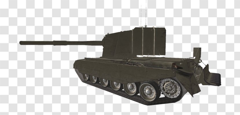 Churchill Tank World Of Tanks Self-propelled Artillery Car - Gun Turret Transparent PNG