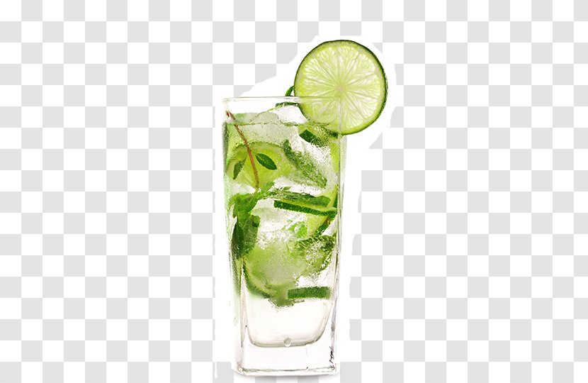 Fizzy Drinks Cocktail Vodka Mojito Lemon-lime Drink - Mint Julep Transparent PNG