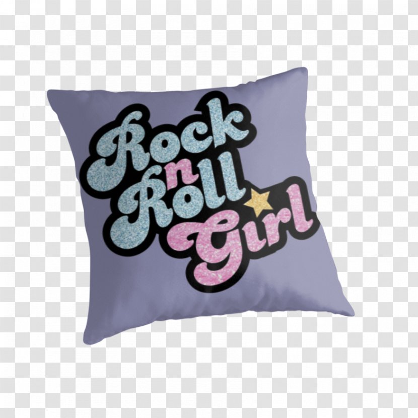 Darla T-shirt Rock Costume - Throw Pillow - And Roll Chicks Transparent PNG