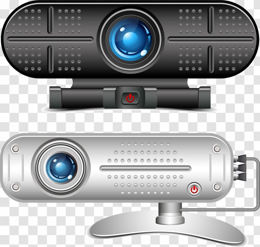 Webcam Icon - Internet - Vector Painted Projector Transparent PNG