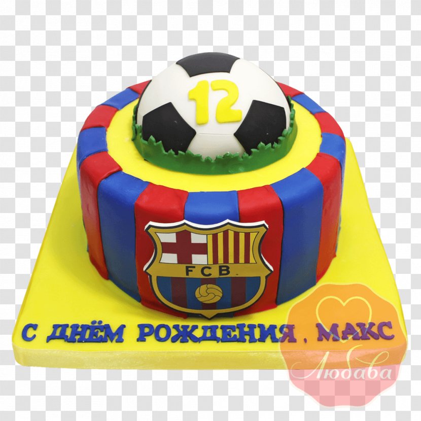 Torte FC Barcelona Birthday Cake Decorating Football - Fc Transparent PNG