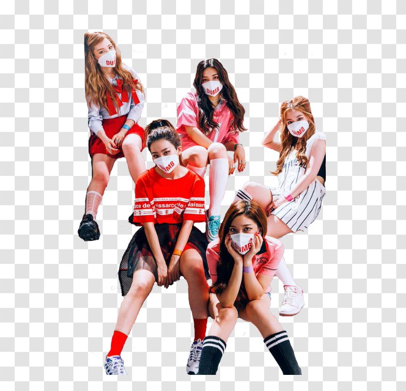 Red Velvet Dumb The Perfect Peek-A-Boo - Cartoon - Watercolor Transparent PNG