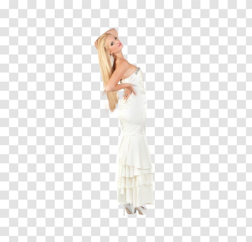 Wedding Dress Shoulder Party Cocktail Transparent PNG