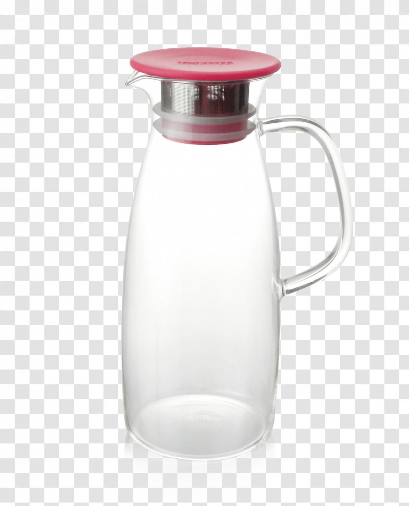 Iced Tea Pitcher Glass Infuser - Steeping Transparent PNG