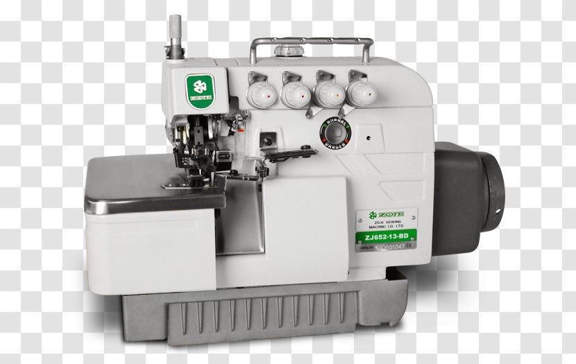 Overlock Sewing Machines Zoje Máquinas De Costura Industrial Hand-Sewing Needles - Machine - Co Ltd Transparent PNG