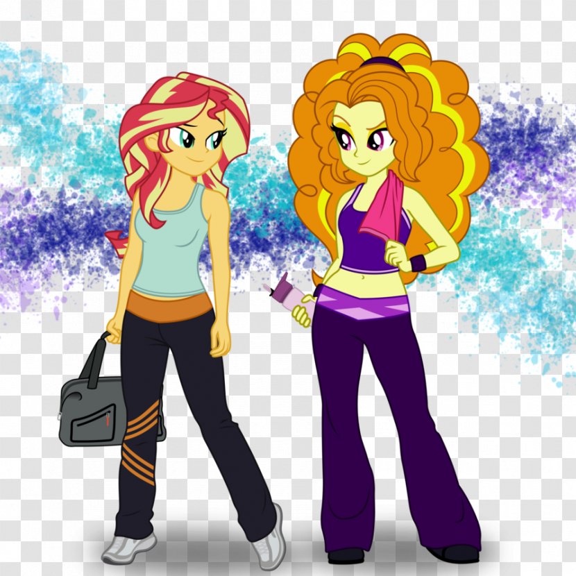 Sunset Shimmer Pinkie Pie My Little Pony: Equestria Girls Fitness Centre - Heart - Tree Transparent PNG
