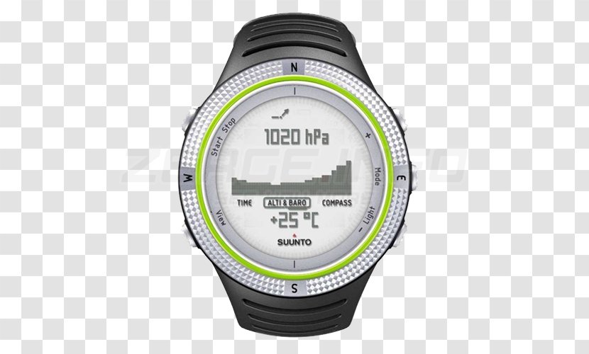 Suunto Oy Watch Core Classic Altimeter Sport - Swimming - Green Lamp Transparent PNG