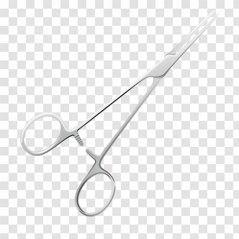 Spoon Black And White Pattern - Medical Scissors Transparent PNG
