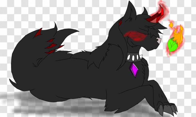 Cat Horse Demon Canidae Dog - Tail Transparent PNG