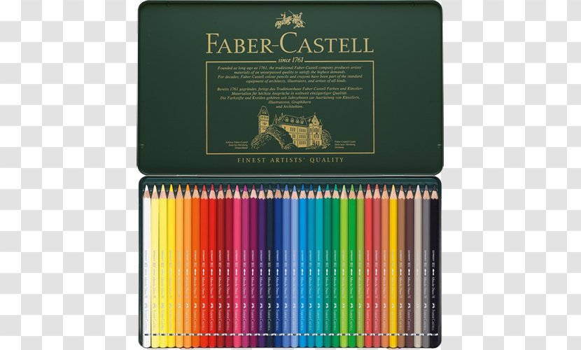 Colored Pencil Faber-Castell Watercolor Painting - Metal Transparent PNG