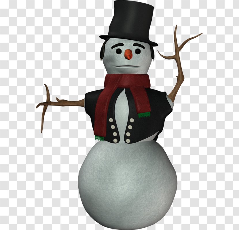 The Snowman - Christmas Ornament - Cartoon Transparent PNG