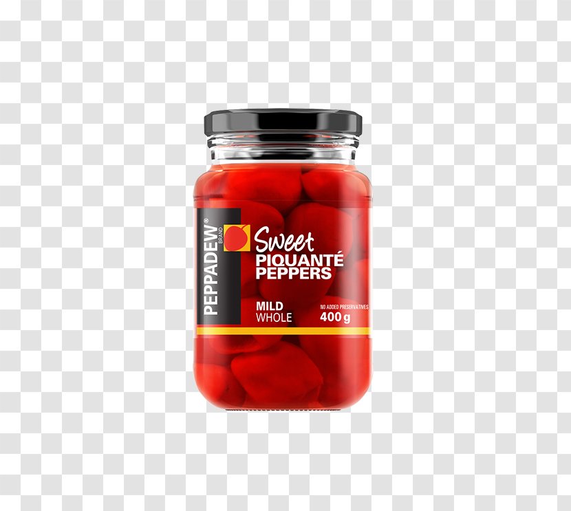 Peppadew Mild Piquante Peppers Bell Pepper Pickling - Condiment - Cheese Transparent PNG