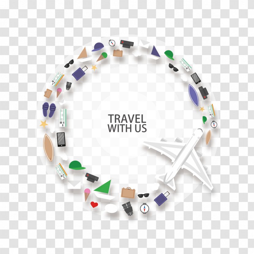 Tourism Travel - Circumnavigation - Vector Global Transparent PNG