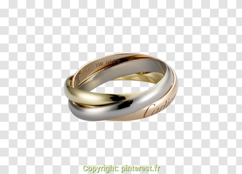 Cartier Wedding Ring Engagement Gold - Engraving Transparent PNG
