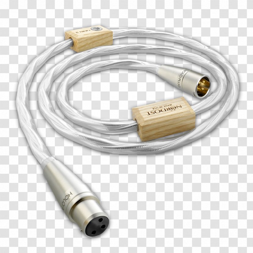 Odin Digital Audio Coaxial Cable Nordost Corporation AES3 - Xlr Connector - XLR Transparent PNG