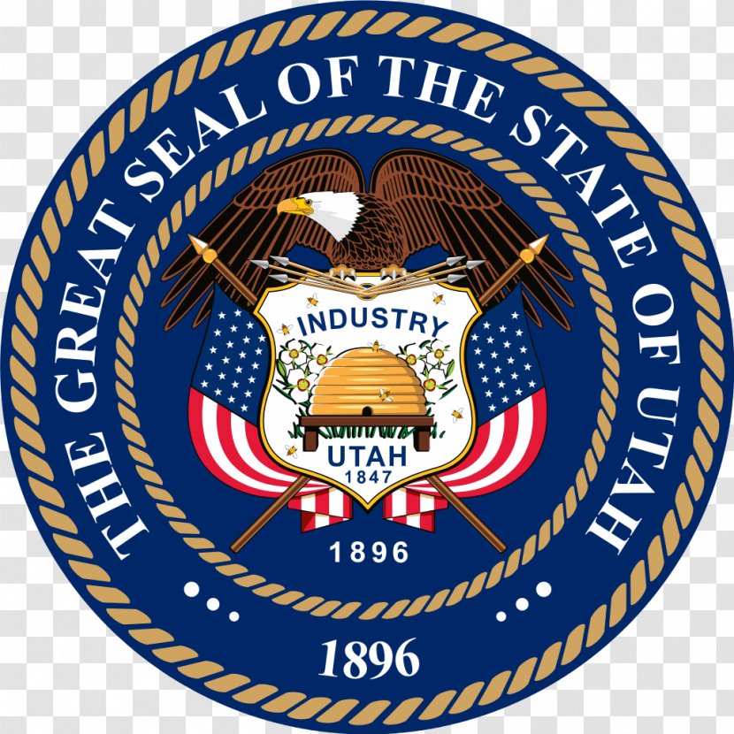 Salt Lake County, Utah Seal Of Great The United States U.S. State - Motto Transparent PNG