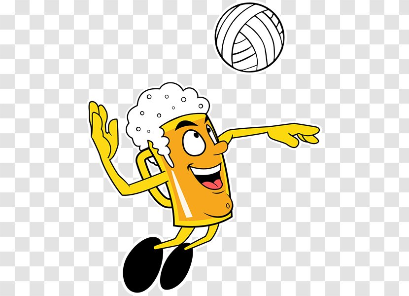 Cartoon Yellow Throwing A Ball Playing Sports Basketball Player - Celebrating Thumb Transparent PNG