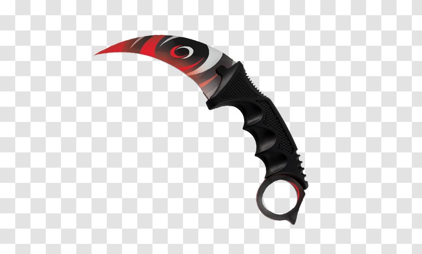 Knife Karambit Counter-Strike: Global Offensive Weapon Bayonet - Damascus Steel - Complexity Transparent PNG