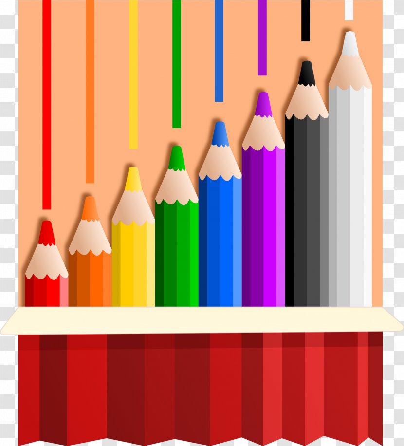 Colored Pencil Drawing Clip Art - Color Transparent PNG